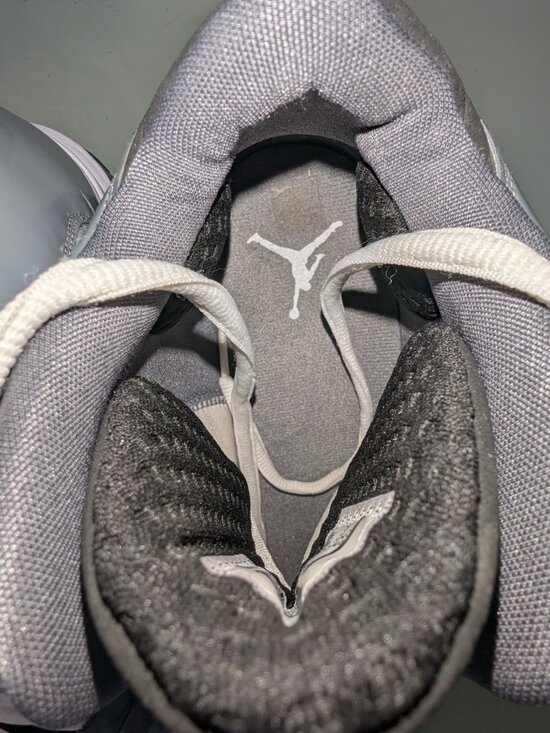 Nike Men\'s Jordan Big UPS Cool Grey Sneakers Size 13 - 467893-002 main image 4